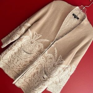 Picadilly Canada Winter Dream Open Front Cardigan